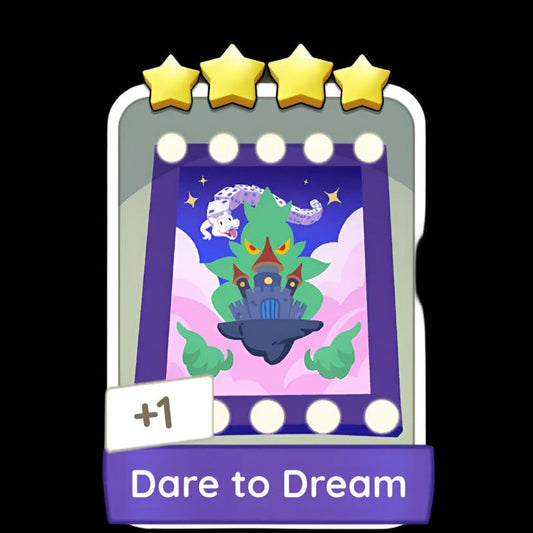 Dare to Dream Monopoly Go Stickers - BoxBoxID
