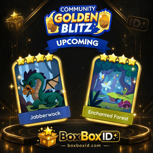 Golden Blitz: Jabberwock & Enchanted Forest | BoxBoxID - BoxBoxID