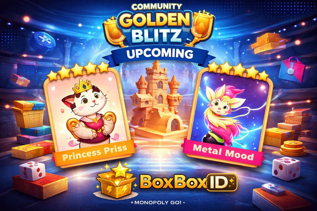 Golden Blitz Princess Priss & Metal Mood | BoxBoxID - BoxBoxID