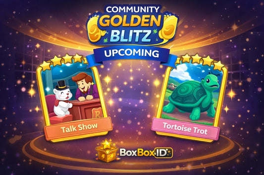 Golden Blitz Talk Show & Tortoise Trot | BoxBoxID - BoxBoxID