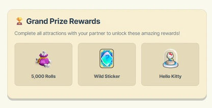 Hello Kitty Partners Monopoly GO Stickers – BoxBoxID