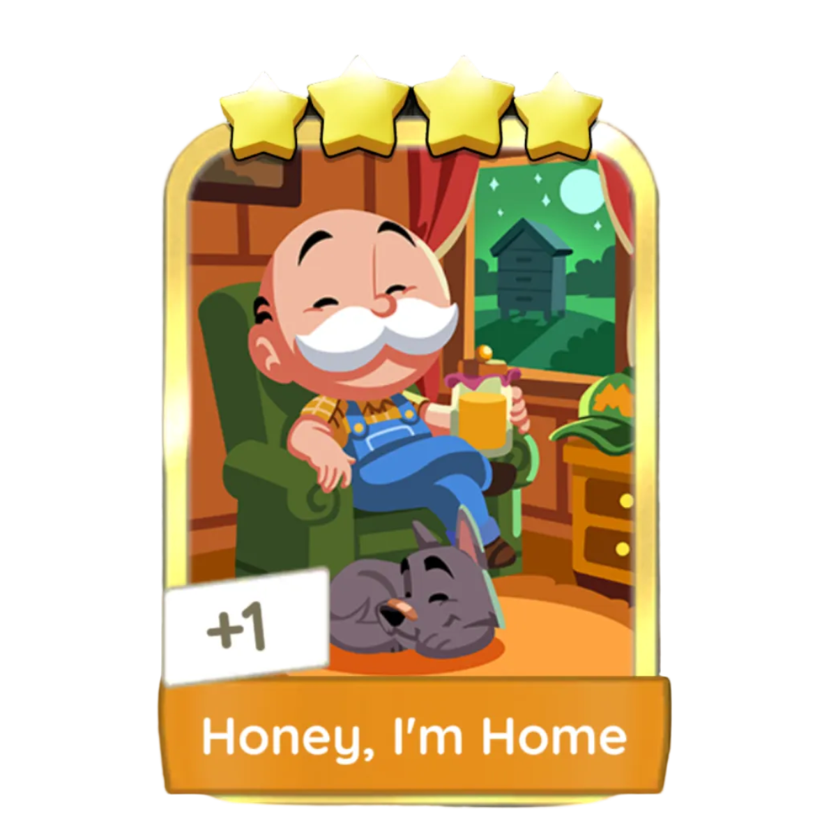 Monopoly GO Golden Blitz Sticker (Limited 1-Day Event)