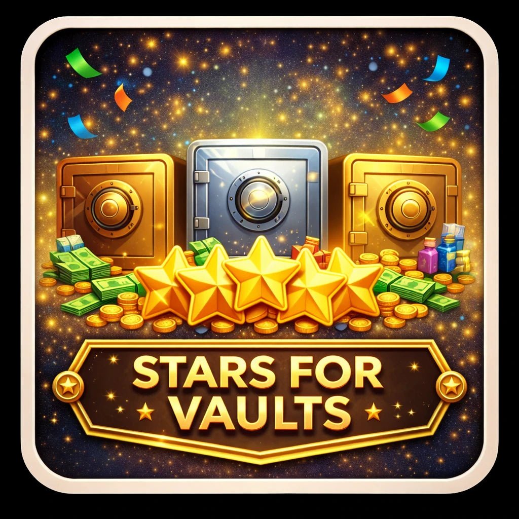 Monopoly GO Stars for Vaults — Fast Delivery Monopoly GO Stickers – BoxBoxID