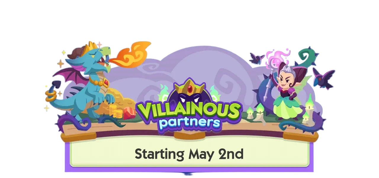 Villainous Partners Monopoly GO Stickers – BoxBoxID